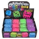 Marshmallow Neon Dice Assortment 2" (DZ)