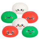Squish And Stretch Christmas Dumpling Assortment 3.5" (DZ)