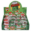 Christmas Squeezy Sugar Ball Assortment 2.4" (DZ)