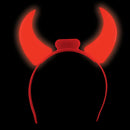 Light Up Red Devil Horns (EACH)