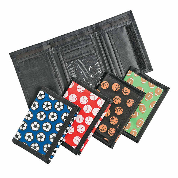 Sports Ball Wallets 4.75" (DZ)