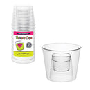 Hard Plastic Bomber Cups 4 oz (12 PACK)