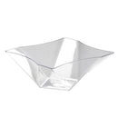 Clear Twist Square Serving Bowl