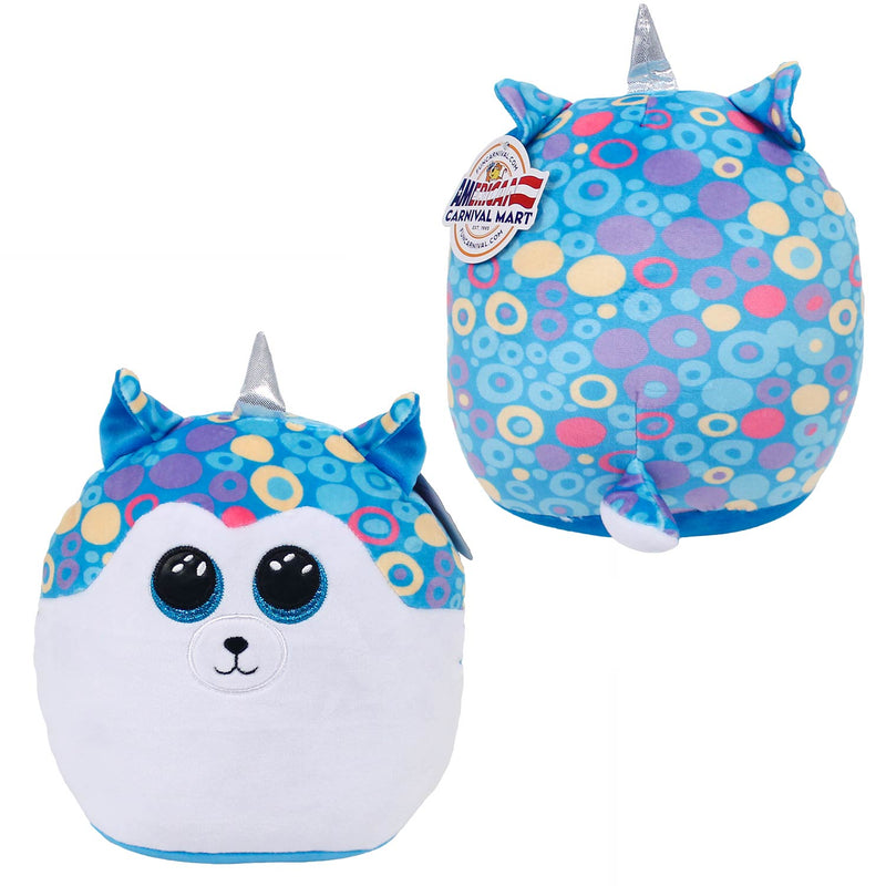 Plush Unicorn Pal wolf front and back