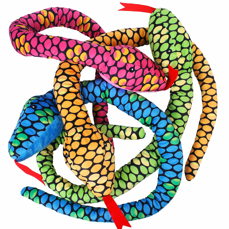 Plush Snake Rack Plush Snake Toy - 48