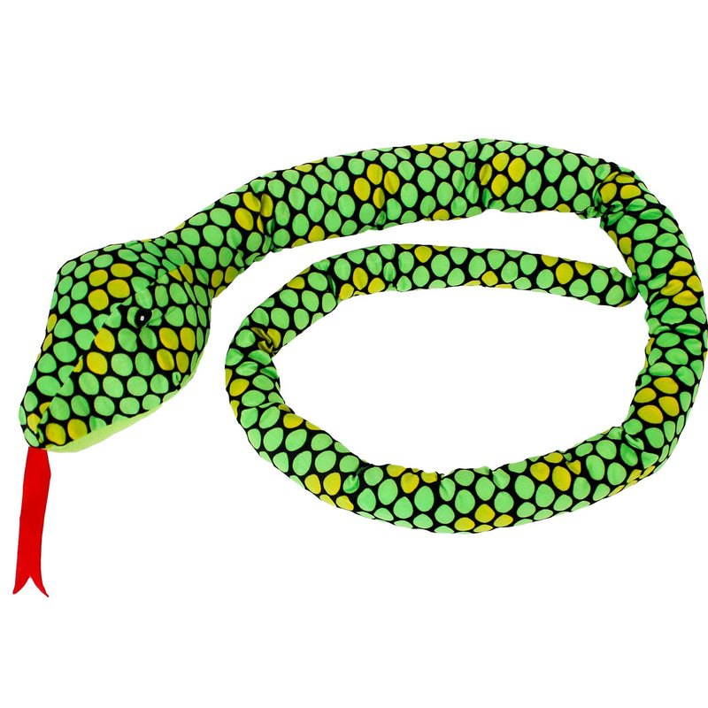 Giant Plush Snake Assorted 90"