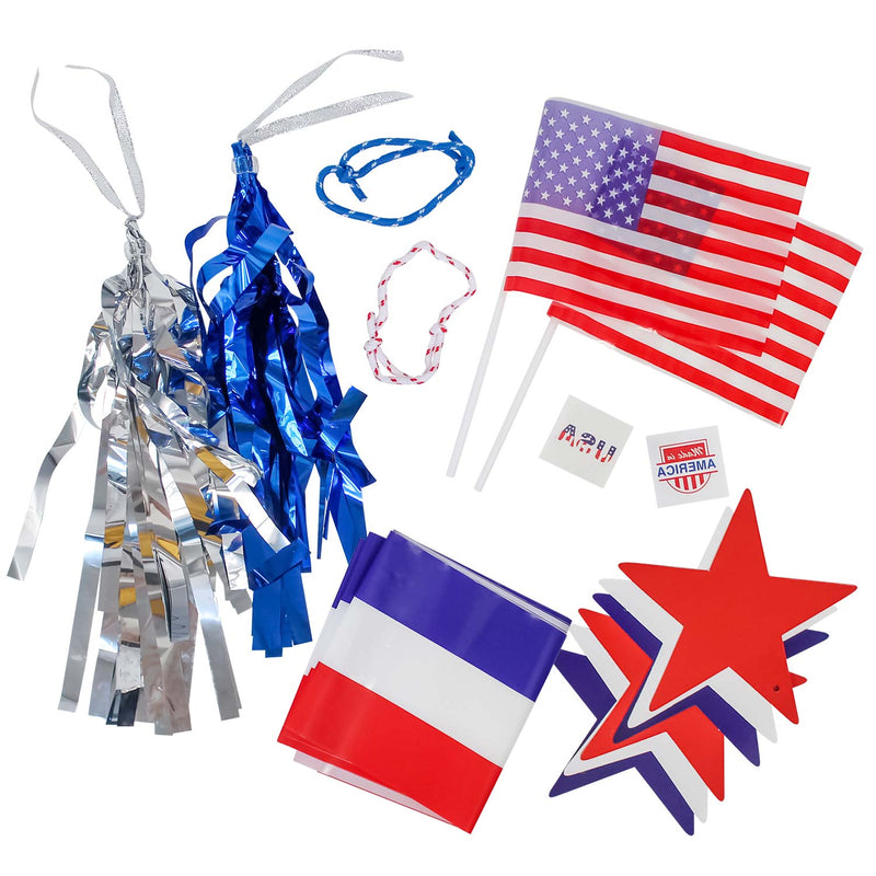 Patriotic Bicycle Decorating Kit