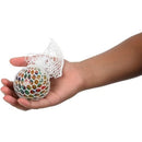 Rainbow Squeeze Mesh Balls 2" (DZ)