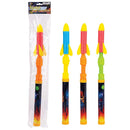 Foam Pump Action Rocket Assortment 19" (DZ)