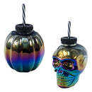 Closeout Plastic Halloween Sipper Mug Assorted 7.5" (EACH)