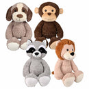 Plush Cross Cut Animal Assorted 36" (EACH)