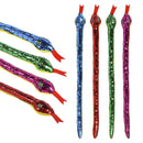 Plush Foil Snake Assortment 20" (DZ)