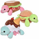 Plush Food Turtle Assorted 10" (EACH)