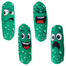 Plush Funny Face Pickle Assortment 5.5" (DZ)