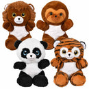 Plush Jungle Animal Assorted 11" (EACH)
