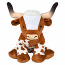 Plush Longhorn Cow 20" (EACH)