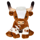 Plush Longhorn Cow 12" (EACH)