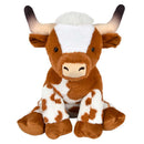 Plush Longhorn Cow 16" (EACH)