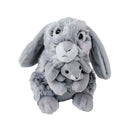 Plush 8.5" Mamma Rabbit With 4" Bunny (EACH)