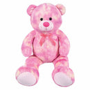 Plush Pink Tie Dye Bear 36" (EACH)