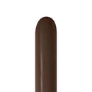 260 Twisting Balloons Chocolate Brown 60" (50 PACK)