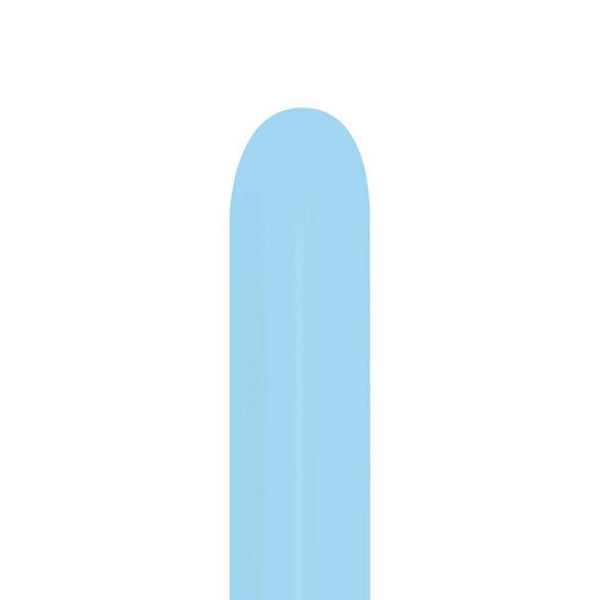260 Twisting Balloons Pastel Blue 60" (50 PACK)