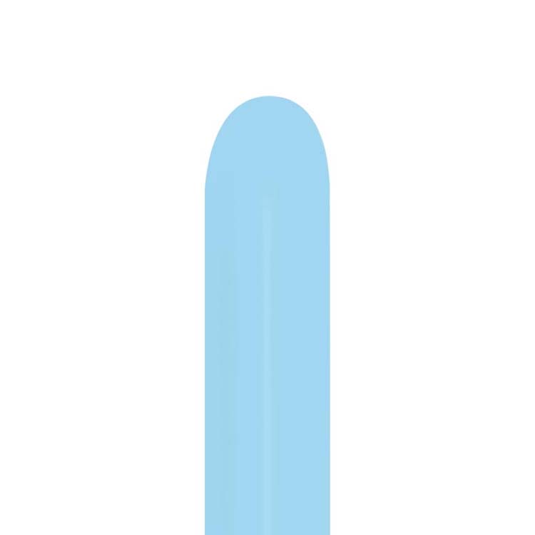 260 Twisting Balloons Pastel Blue 60" (50 PACK)