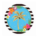 Luau Paper Plates