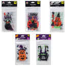 Closeout Resealable Halloween Cello Treat Bags Assorted 6.75" (26 PACK)