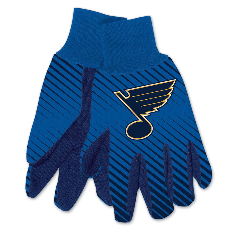 St. Louis Blues Adult Two Tone Utility Gloves