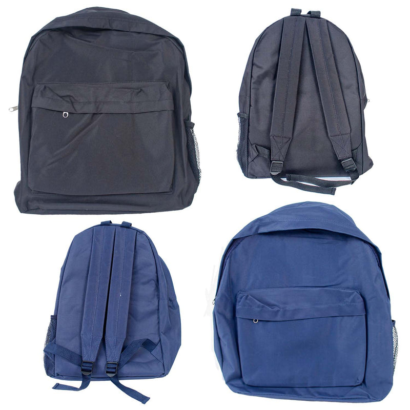 Polyester Backpack Assorted 17.5" (EACH)