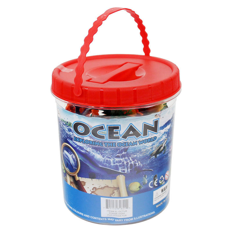 Ocean Figures 28 Piece Play Tub package