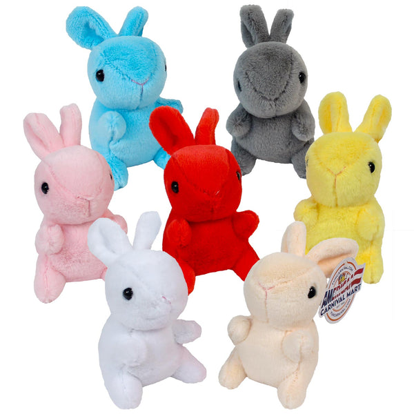 Plush Colorful Bunnies