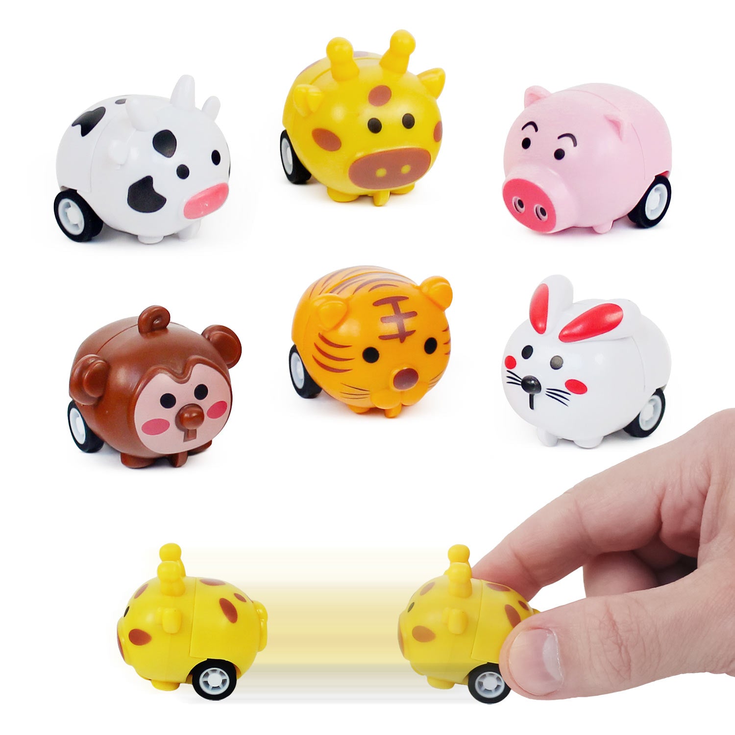 Pull-Back Animal Car Assortment 1.5