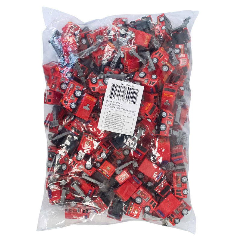 Pull-Back Fire Vehicles package