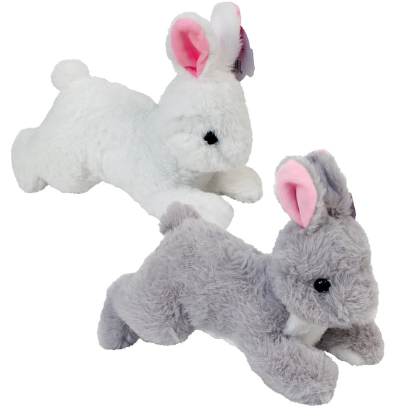 Plush Laying Bunny