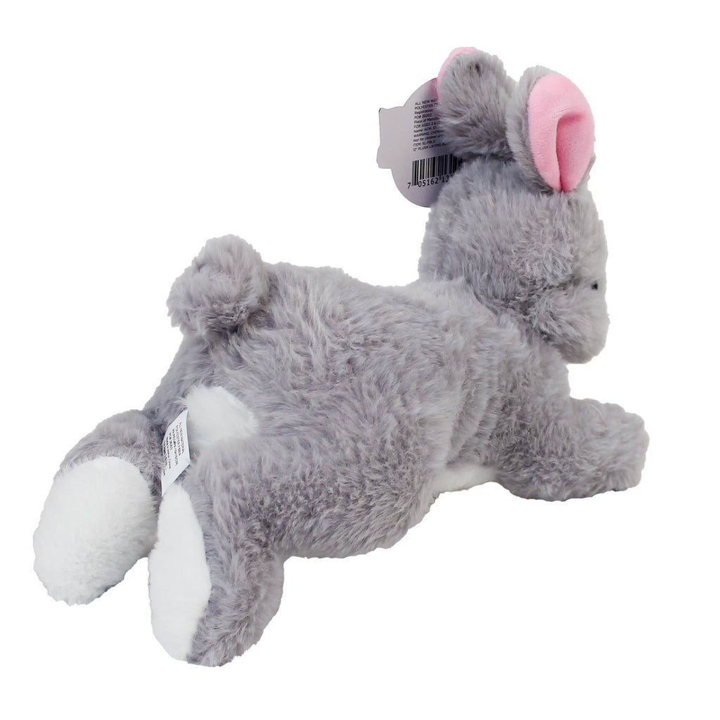 Plush Laying Bunny Assorted 12