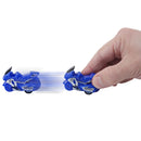 Pull-Back Motorcycle in action