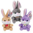 Plush Sitting Bunny Assortment