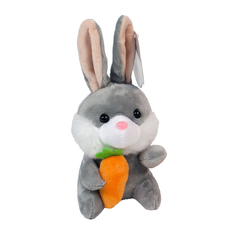 Plush Bunny With Carrot Assortment 6" (DZ)