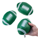 Green and White Vinyl Football