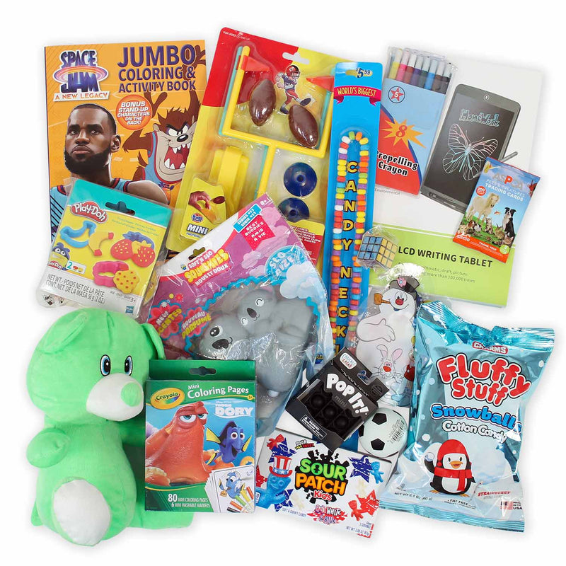Filled Christmas Stocking contents