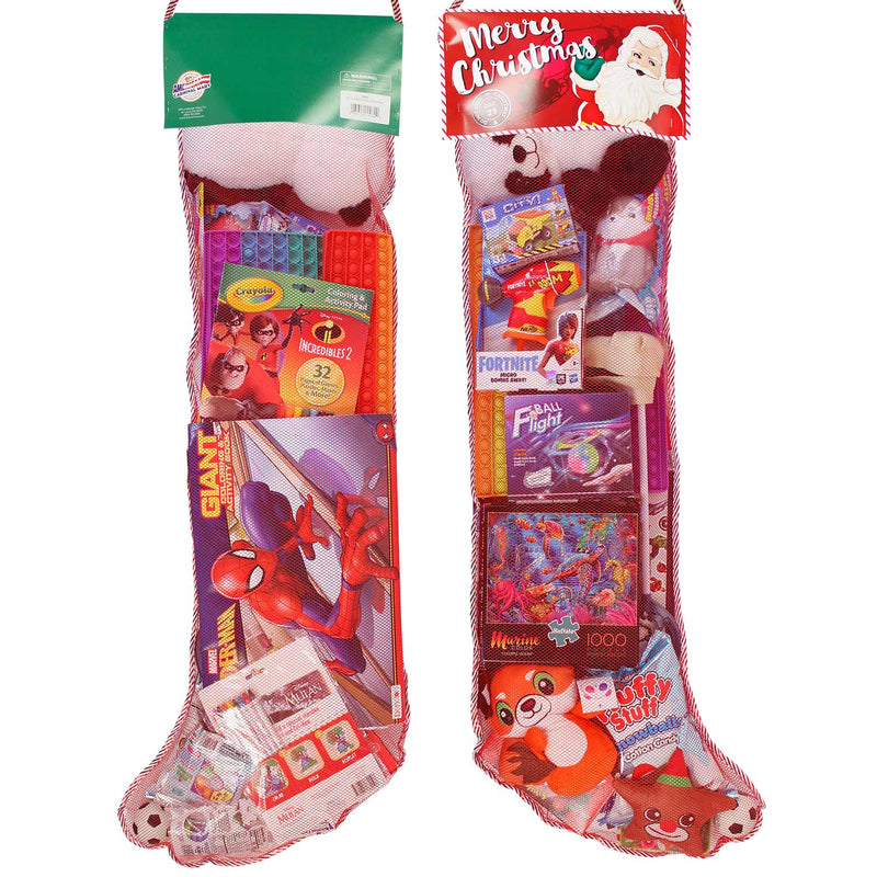 Giant Filled Christmas Stocking - 48" American Carnival Mart