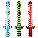 Foam Pixel Sword Assorted 18" (EACH)