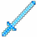 Foam Pixel Sword Assorted 18" (EACH)