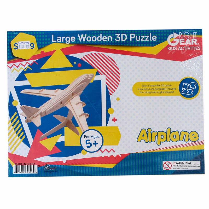 Large Wooden 3D Puzzle Assorted