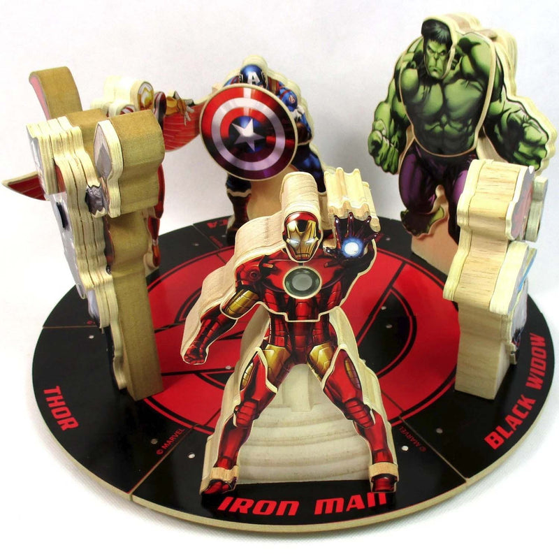 Build and Grow Marvel Avengers Set (6 PACK)