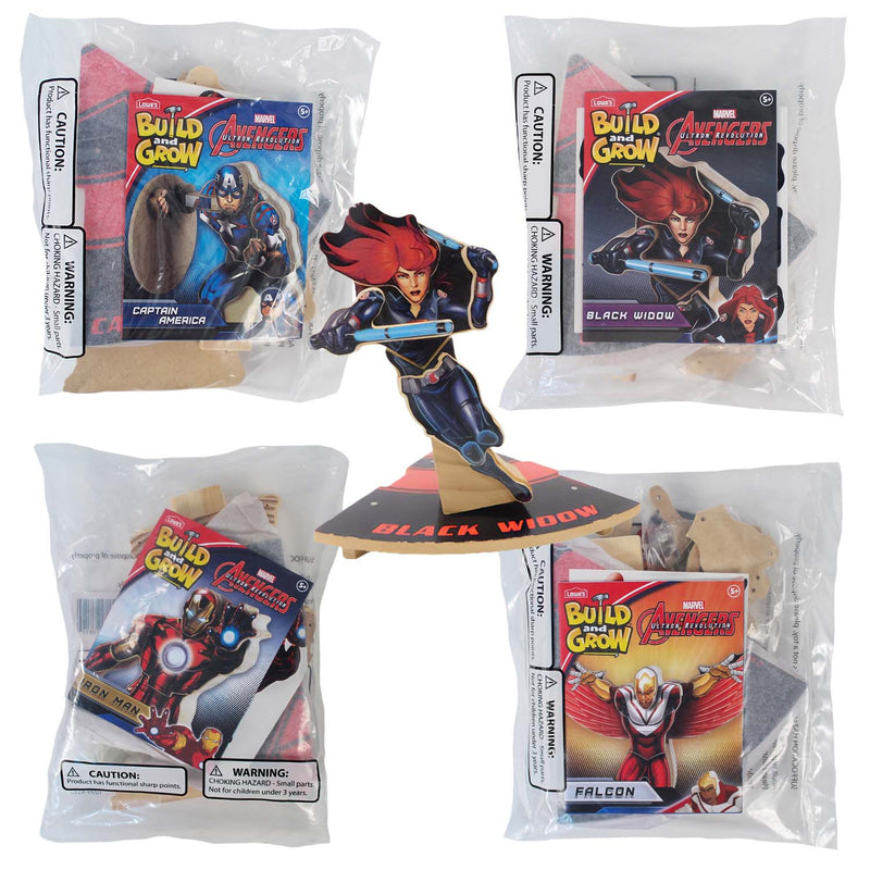 Build and Grow Marvel Avenger Assorted (EACH)