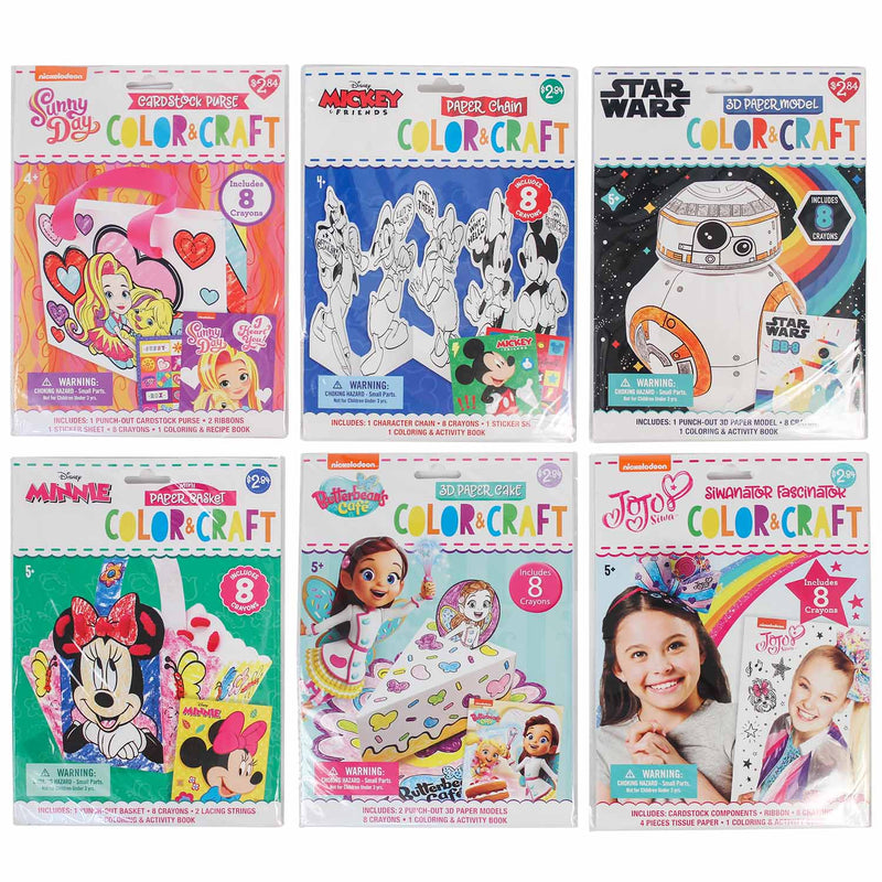 Assorted Color & Craft kits
