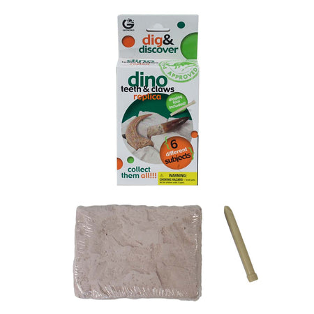 Dinosaur Teeth & Claws Excavation Set (EACH)